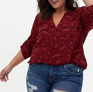 Harry Potter Georgette blouse